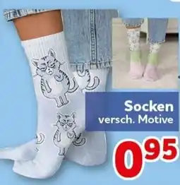 CENTERSHOP Socken versch. Motive Angebot