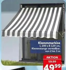 CENTERSHOP Klemmmarkise Angebot