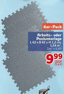 CENTERSHOP Arbeits- oder Poolunterlage Angebot