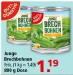 Multi Markt Junge Brechbohnen Angebot