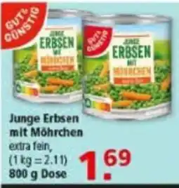 Multi Markt Junge Erbsen mit Möhrchen Angebot