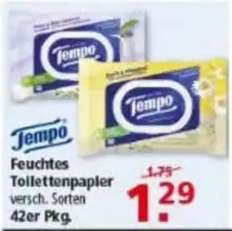 Multi Markt Tempo Feuchtes Toilettenpapier Angebot