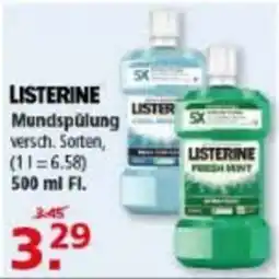 Multi Markt LISTERINE Mundspülung Angebot