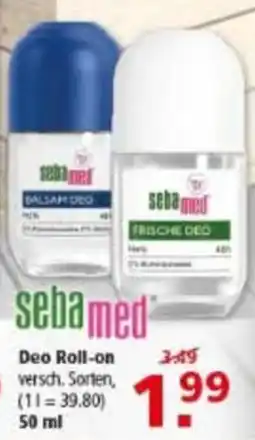 Multi Markt seba med Deo Roll-on Angebot
