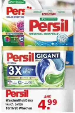Multi Markt Persil Waschmittel/Discs Angebot