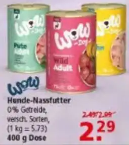 Multi Markt Wow Hunde-Nassfutter Angebot