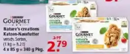 Multi Markt GOURMET Nature's creations Katzen-Nassfutter Angebot