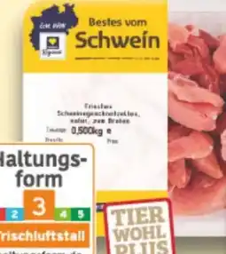 E-Center Edeka Regional Schweinegeschnetzeltes Angebot