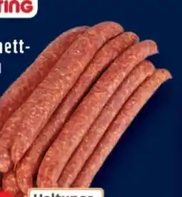 E-Center Rasting Schinkenmettwürstchen Angebot