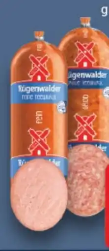 E-Center Rügenwalder Spezialitäten Teewurst Angebot