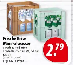 Nah & Frisch Frische Brise Mineralwasser Angebot