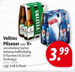 Nah & Frisch Veltins Pilsener oder V+ Angebot
