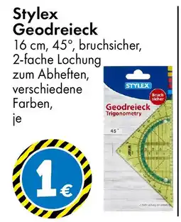 TEDi Stylex Geodreieck Angebot