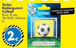 TEDi Stylex Radiergummi Fußball Angebot