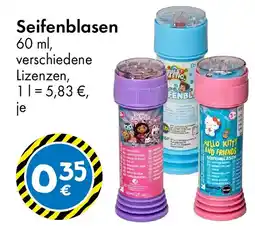 TEDi Seifenblasen Angebot