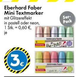 TEDi Eberhard Faber Mini Textmarker Angebot