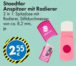 TEDi Staedtler Anspitzer mit Radierer Angebot