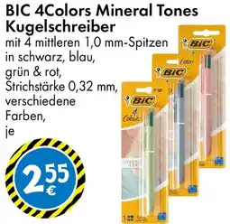 TEDi BIC 4Colors Mineral Tones Kugelschreiber Angebot
