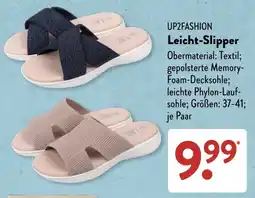 Aldi Süd Up2fashion leicht-slipper Angebot