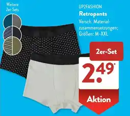 Aldi Süd UP2FASHION Retropants Angebot
