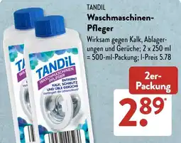 Aldi Süd TANDIL Waschmaschinen Pfleger Angebot