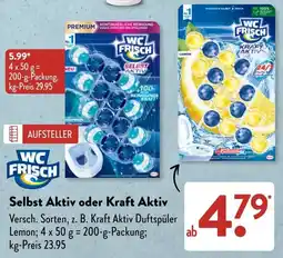Aldi Süd Selbst Aktiv oder Kraft Aktiv Angebot