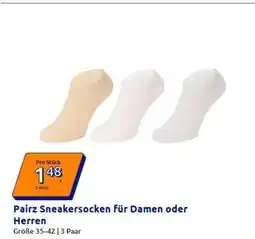 Action Pairz Sneakersocken für Damen oder Herren Angebot