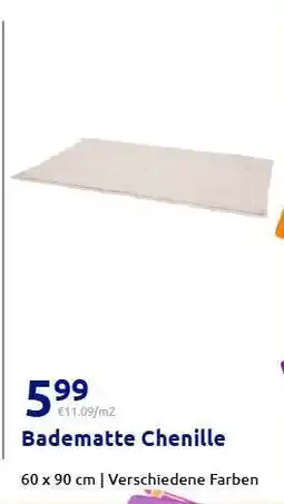Action Badematte 'Chenille' Angebot