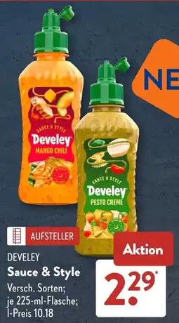 Aldi Süd DEVELEY Sauce & Style Angebot