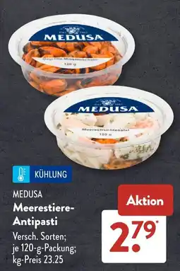 Aldi Süd MEDUSA Meerestiere Antipasti Angebot