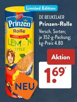 Aldi Süd De beukelaer prinzen-rolle Angebot