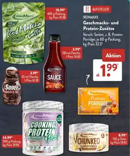 Aldi Süd IRONMaxx Geschmacks- und Protein-Zusätze Angebot