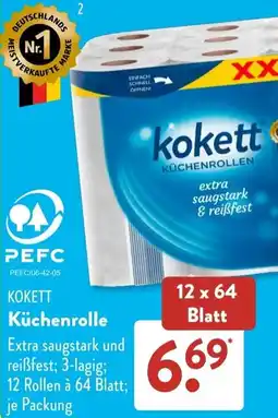 Aldi Süd KOKETT Küchenrolle Angebot