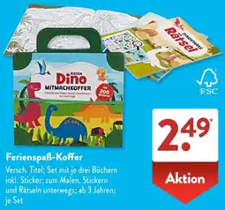 Aldi Süd Ferienspaß-Koffer Angebot