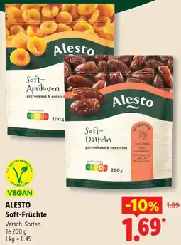 Lidl ALESTO Soft-Früchte Angebot