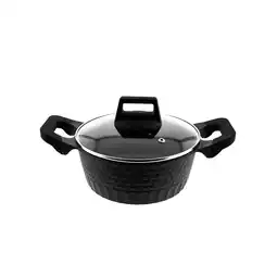 Netto Marken-Discount Kochtöpfe Schwarz mit Glasdeckel Angebot