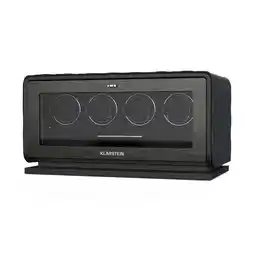 Netto Marken-Discount LuminousTime Uhrenbeweger 4 Uhren viele Einstellungen LED 10dB Schwarz Angebot