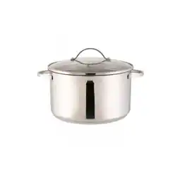 Netto Marken-Discount Pado Edelstahl Bratentopf mit Glasdeckel ø24 cm - 5,2 L Angebot