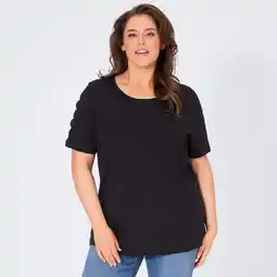 NKD Damen-T-Shirt mit überkreuzten Bändern, große Größen Angebot