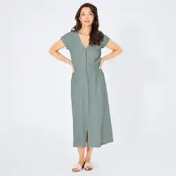 NKD Damen-Kleid aus Viskose-Leinen-Mix Angebot
