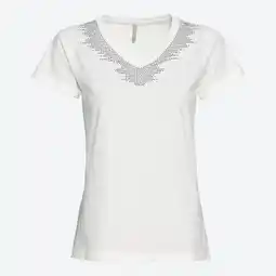 NKD Damen-T-Shirt mit Strasssteinen Angebot
