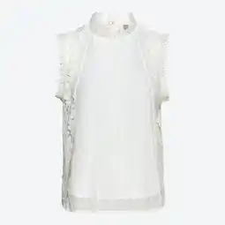 NKD Damen-Bluse ohne Arm mit Spitze Angebot