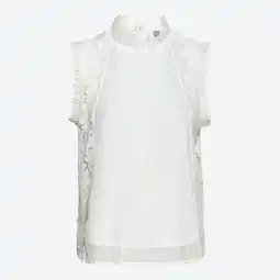 NKD Damen-Bluse ohne Arm mit Spitze Angebot