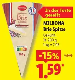 Lidl MILBONA Brie Spitze Angebot