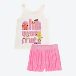 NKD Kinder-Mädchen-Set mit Glitzerdetails, 2-teilig Angebot