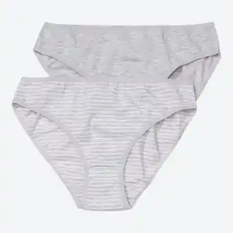 NKD Damen-Minislip mit hohem Baumwollanteil, 2er-Pack Angebot