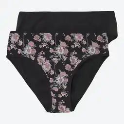 NKD Damen-Rioslip mit hohem Baumwollanteil, 2er-Pack Angebot