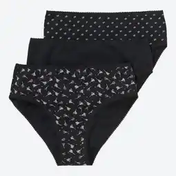 NKD Damen-Rioslip mit hohem Baumwollanteil, 3er-Pack Angebot