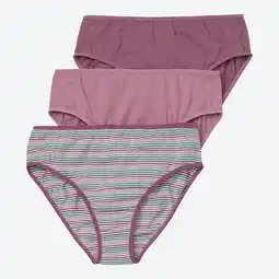 NKD Damen-Rioslip mit hohem Baumwollanteil, 3er-Pack Angebot