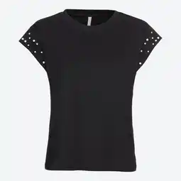 NKD Damen-T-Shirt mit Perlen und Steinen Angebot